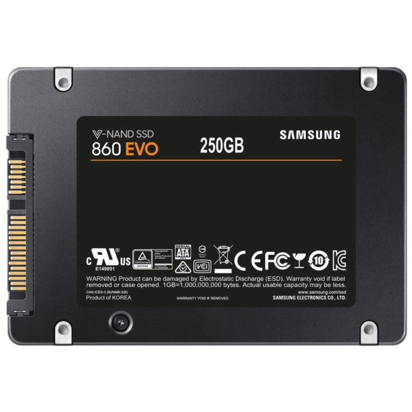 SSD Samsung 250Gb 860 Evo
